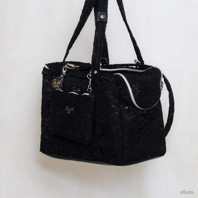Holiday Zip Carrier Lace Schwarz&Pochette Eh Gia